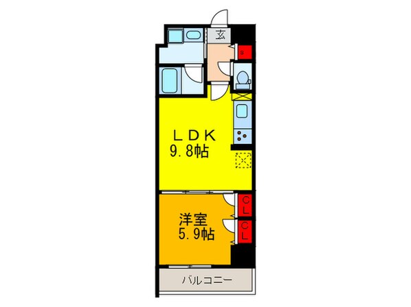 La Douceur巣鴨Westの物件間取画像